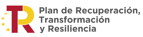 Logo plan de recuperación, transformación y resilencia